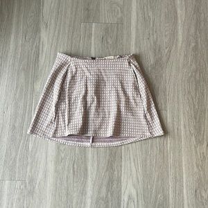 Altar'd State Gingham Mini Skirt